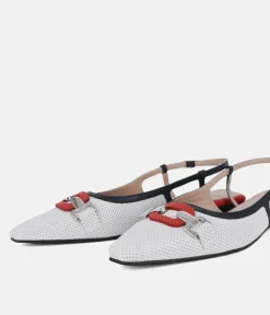 Dansi Nautical Inspired Slingback Flats