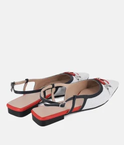 Dansi Nautical Inspired Slingback Flats