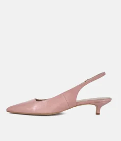 Dansi Stylish Pale Pink Kitten Heels