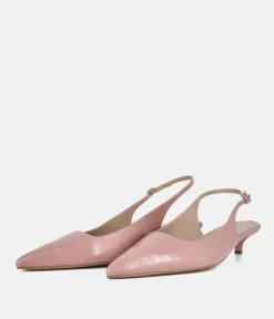 Dansi Stylish Pale Pink Kitten Heels