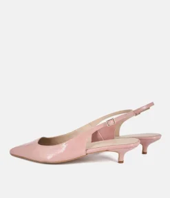 Dansi Stylish Pale Pink Kitten Heels
