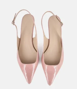 Dansi Stylish Pale Pink Kitten Heels