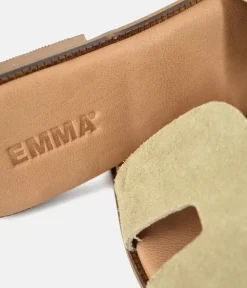 Emma Cactus Green Hermes Inspired Sandals