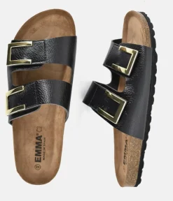 Emma Dressy Black Sandals