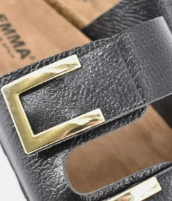 Emma Dressy Black Sandals