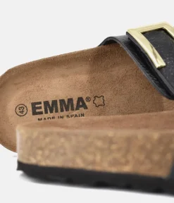 Emma Dressy Black Sandals