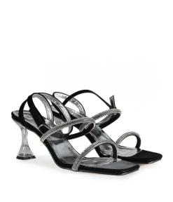 Fabulous Black Diamante Heels