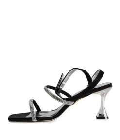 Fabulous Black Diamante Heels