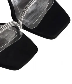 Fabulous Black Diamante Heels