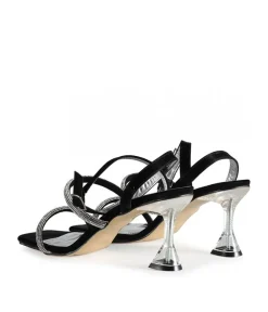 Fabulous Black Diamante Heels