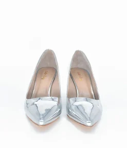 Fabulous Metallic Silver Stiletto Heels