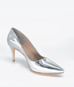 Fabulous Metallic Silver Stiletto Heels