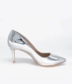 Fabulous Metallic Silver Stiletto Heels