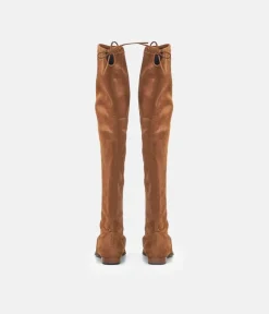 Fabulous Over The Knee Brown Suede Boots