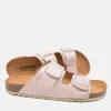 Fashionable Pale Pink Twin Strap Sandal