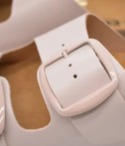 Fashionable Pale Pink Twin Strap Sandal