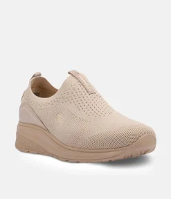 Forelli Beige Orthopedic Comfort Sneakers