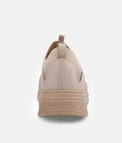 Forelli Beige Orthopedic Comfort Sneakers