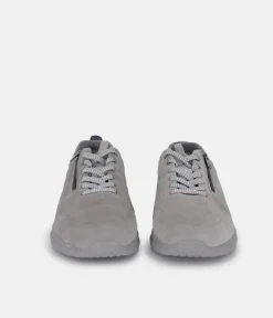Forelli Grey Nubuck Orthopedic Comfort Sneakers