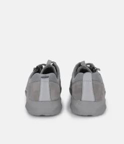 Forelli Grey Nubuck Orthopedic Comfort Sneakers