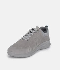Forelli Grey Nubuck Orthopedic Comfort Sneakers