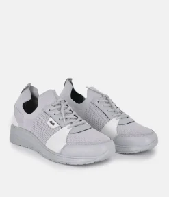 Forelli Ice Grey Orthopedic Comfort Sneakers
