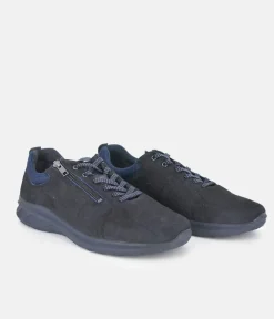 Forelli Navy Orthopedic Comfort Sneakers