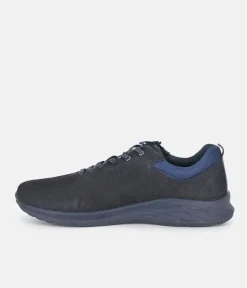 Forelli Navy Orthopedic Comfort Sneakers