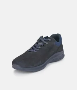 Forelli Navy Orthopedic Comfort Sneakers