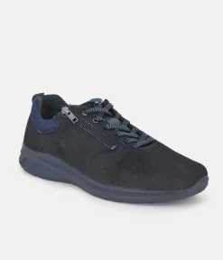 Forelli Navy Orthopedic Comfort Sneakers