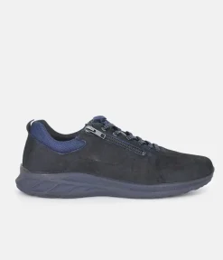 Forelli Navy Orthopedic Comfort Sneakers