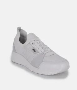 Forelli White Orthopedic Comfort Sneakers