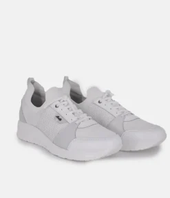 Forelli White Orthopedic Comfort Sneakers