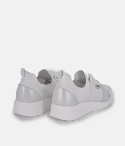 Forelli White Orthopedic Comfort Sneakers