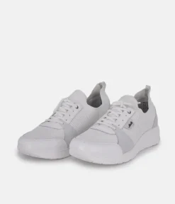 Forelli White Orthopedic Comfort Sneakers