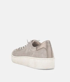 Gabor Casual Beige Suede Slip On Trainers