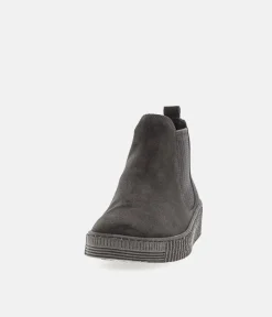 Gabor Casual Grey Suede Ankle Booties
