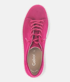 Gabor Casual Pink Slip On Trainers