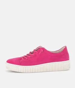 Gabor Casual Pink Slip On Trainers
