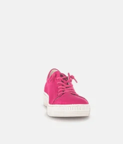 Gabor Casual Pink Slip On Trainers