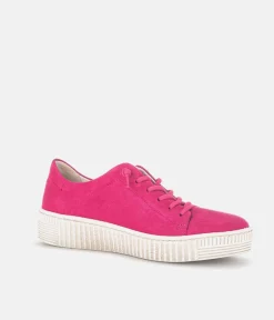 Gabor Casual Pink Slip On Trainers