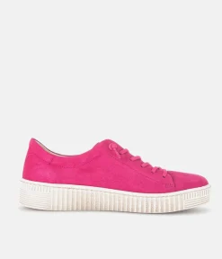 Gabor Casual Pink Slip On Trainers