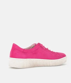 Gabor Casual Pink Slip On Trainers