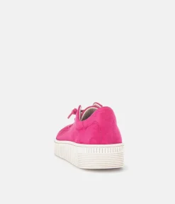 Gabor Casual Pink Slip On Trainers