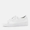 Gabor Casual White Slip On Trainers