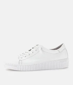 Gabor Casual White Slip On Trainers