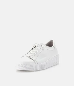 Gabor Casual White Slip On Trainers