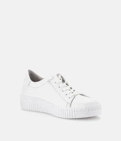 Gabor Casual White Slip On Trainers
