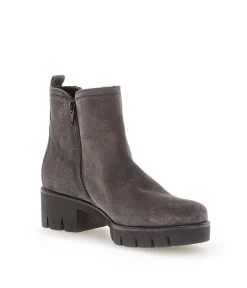 Gabor Chic Pepper Grey Ankle Boots