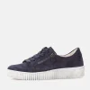 Gabor Chunky Navy Suede Trainers